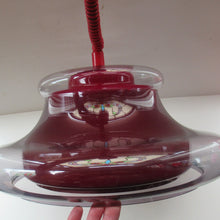 Load image into Gallery viewer, Vintage 1960s Italian Space Age Flying Saucer Pull Down LIght Shade