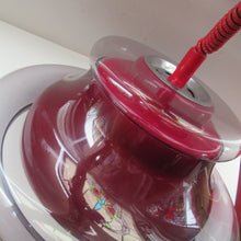 Load image into Gallery viewer, Vintage 1960s Italian Space Age Flying Saucer Pull Down LIght Shade