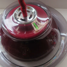 Load image into Gallery viewer, Vintage 1960s Italian Space Age Flying Saucer Pull Down LIght Shade