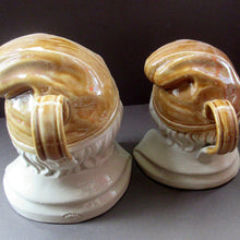 Load image into Gallery viewer, Antique Caledonian Pottery Salt Glaze Stoneware Whisky Flagon: Souter Johnny