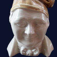 Load image into Gallery viewer, Large Stoneware Whisky Flask in the Form of SOUTER JOHNNIE from the Burn's Poem "Tam O'Shanter"