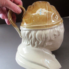 Load image into Gallery viewer, Large Stoneware Whisky Flask in the Form of SOUTER JOHNNIE from the Burn's Poem "Tam O'Shanter"