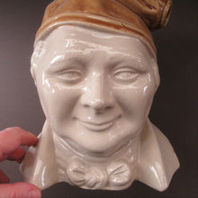 Load image into Gallery viewer, Large Stoneware Whisky Flask in the Form of SOUTER JOHNNIE from the Burn's Poem "Tam O'Shanter"