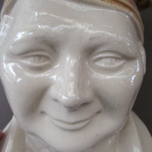Load image into Gallery viewer, Large Stoneware Whisky Flask in the Form of SOUTER JOHNNIE from the Burn's Poem "Tam O'Shanter"