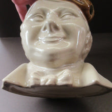 Load image into Gallery viewer, Antique Caledonian Pottery Salt Glaze Stoneware Whisky Flagon: Souter Johnny
