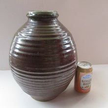 Load image into Gallery viewer, Vintage 1970s Heavy Brutalist Scottish Studio Pottery Vase JF Coull