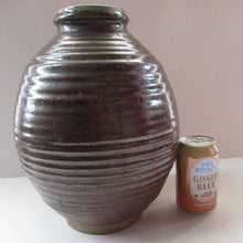 Load image into Gallery viewer, Vintage 1970s Heavy Brutalist Scottish Studio Pottery Vase JF Coull