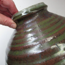 Load image into Gallery viewer, Vintage 1970s Heavy Brutalist Scottish Studio Pottery Vase JF Coull