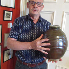 Load image into Gallery viewer, Vintage 1970s Heavy Brutalist Scottish Studio Pottery Vase JF Coull