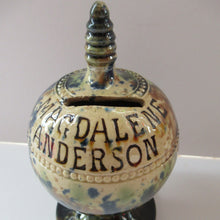 Load image into Gallery viewer, Scottish Pottery Kirkcaldy Antique Pirlie Money Box Bank