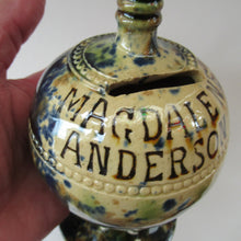 Load image into Gallery viewer, Scottish Pottery Kirkcaldy Antique Pirlie Money Box Bank