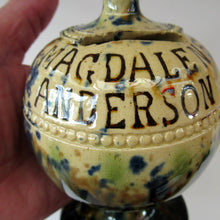 Load image into Gallery viewer, Scottish Pottery Kirkcaldy Antique Pirlie Money Box Bank
