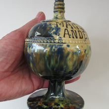 Load image into Gallery viewer, Scottish Pottery Kirkcaldy Antique Pirlie Money Box Bank