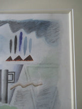Load image into Gallery viewer, Scottish Art Watercolour Constuctivist Art After Lissitzky Over Rannoch James Campell Brady
