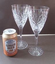 Load image into Gallery viewer, Six Large Edinburgh Crystal Large White Wine Glasses