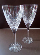Load image into Gallery viewer, Six Large Edinburgh Crystal Large White Wine Glasses