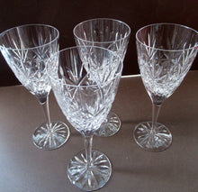Load image into Gallery viewer, Six Large Edinburgh Crystal Large White Wine Glasses