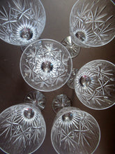 Load image into Gallery viewer, Six Large Edinburgh Crystal Large White Wine Glasses