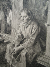 Load image into Gallery viewer, Original Etching by Anders Zorn Pencil Signed Valkulla
