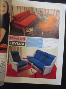 1961 Interior Design Magazine Ideal Home UK 