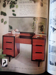 Vintage Ideal Home Magazine October 1958