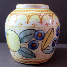 Load image into Gallery viewer, 1920s Scottish Pottery Mak Merry Small Bulbous Vase