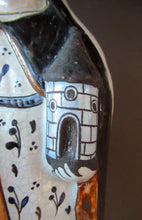 Load image into Gallery viewer, Large Antique French Quimper Faience Sculpture of Saint Barbe (Barbara)