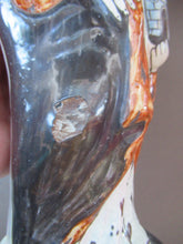 Load image into Gallery viewer, Large Antique French Quimper Faience Sculpture of Saint Barbe (Barbara)