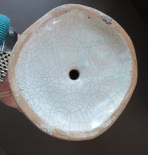 Load image into Gallery viewer, Large Antique French Quimper Faience Sculpture of Saint Barbe (Barbara)