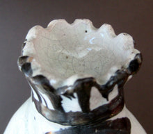 Load image into Gallery viewer, Large Antique French Quimper Faience Sculpture of Saint Barbe (Barbara)