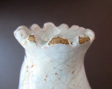 Load image into Gallery viewer, Large Antique French Quimper Faience Sculpture of Saint Barbe (Barbara)