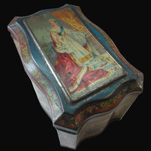Load image into Gallery viewer, Antique Colman's Mustard Tin. Images of Queen Victoria, Transportation etc. c 1898