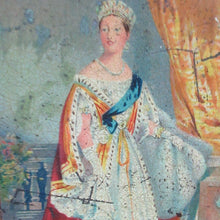 Load image into Gallery viewer, Antique Colman's Mustard Tin. Images of Queen Victoria, Transportation etc. c 1898