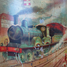 Load image into Gallery viewer, Antique Colman's Mustard Tin. Images of Queen Victoria, Transportation etc. c 1898