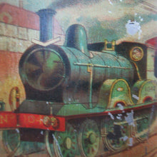 Load image into Gallery viewer, Antique Colman's Mustard Tin. Images of Queen Victoria, Transportation etc. c 1898