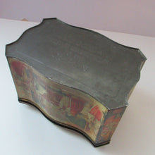 Load image into Gallery viewer, Antique Colman's Mustard Tin. Images of Queen Victoria, Transportation etc. c 1898