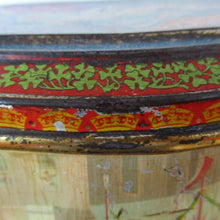 Load image into Gallery viewer, Antique Colman's Mustard Tin. Images of Queen Victoria, Transportation etc. c 1898