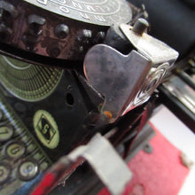 Load image into Gallery viewer, Tinplate German Toy Daisy Wheel Typewriter DRGM DRP Patent 1920s / 1930s
