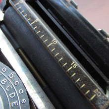 Load image into Gallery viewer, Tinplate German Toy Daisy Wheel Typewriter DRGM DRP Patent 1920s / 1930s