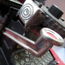 Load image into Gallery viewer, Tinplate German Toy Daisy Wheel Typewriter DRGM DRP Patent 1920s / 1930s