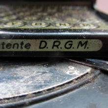 Load image into Gallery viewer, Tinplate German Toy Daisy Wheel Typewriter DRGM DRP Patent 1920s / 1930s