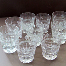 Load image into Gallery viewer, 1930s Large Art Deco Whisky Tumblers Art Deco Webb Corbett