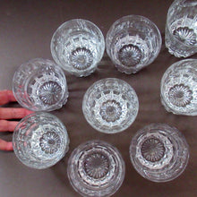 Load image into Gallery viewer, 1930s Large Art Deco Whisky Tumblers Art Deco Webb Corbett