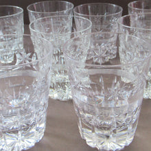 Load image into Gallery viewer, 1930s Large Art Deco Whisky Tumblers Art Deco Webb Corbett