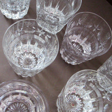 Load image into Gallery viewer, 1930s Large Art Deco Whisky Tumblers Art Deco Webb Corbett