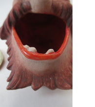 Load image into Gallery viewer, Antique Scahfer Vater Miniature Ash Tray Grinning Man or Sailor
