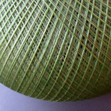 Load image into Gallery viewer, 1960s Woven Green String Hanging Pendant Light Shade