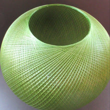 Load image into Gallery viewer, 1960s Woven Green String Hanging Pendant Light Shade