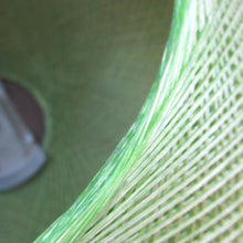 Load image into Gallery viewer, 1960s Woven Green String Hanging Pendant Light Shade