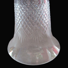 Load image into Gallery viewer, 1920s Antique Vintage Desk or Brass Table Lamp with Clear Glass Shade